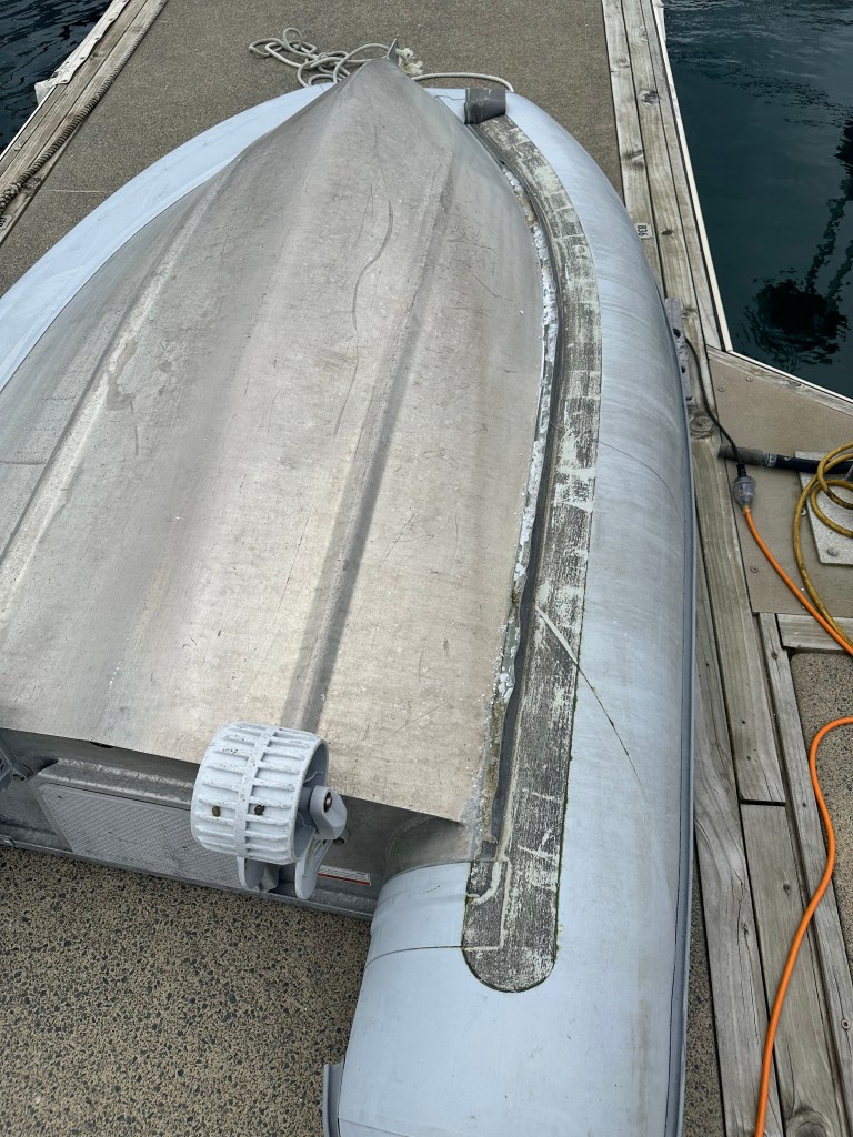 Seam failure repaired onsite